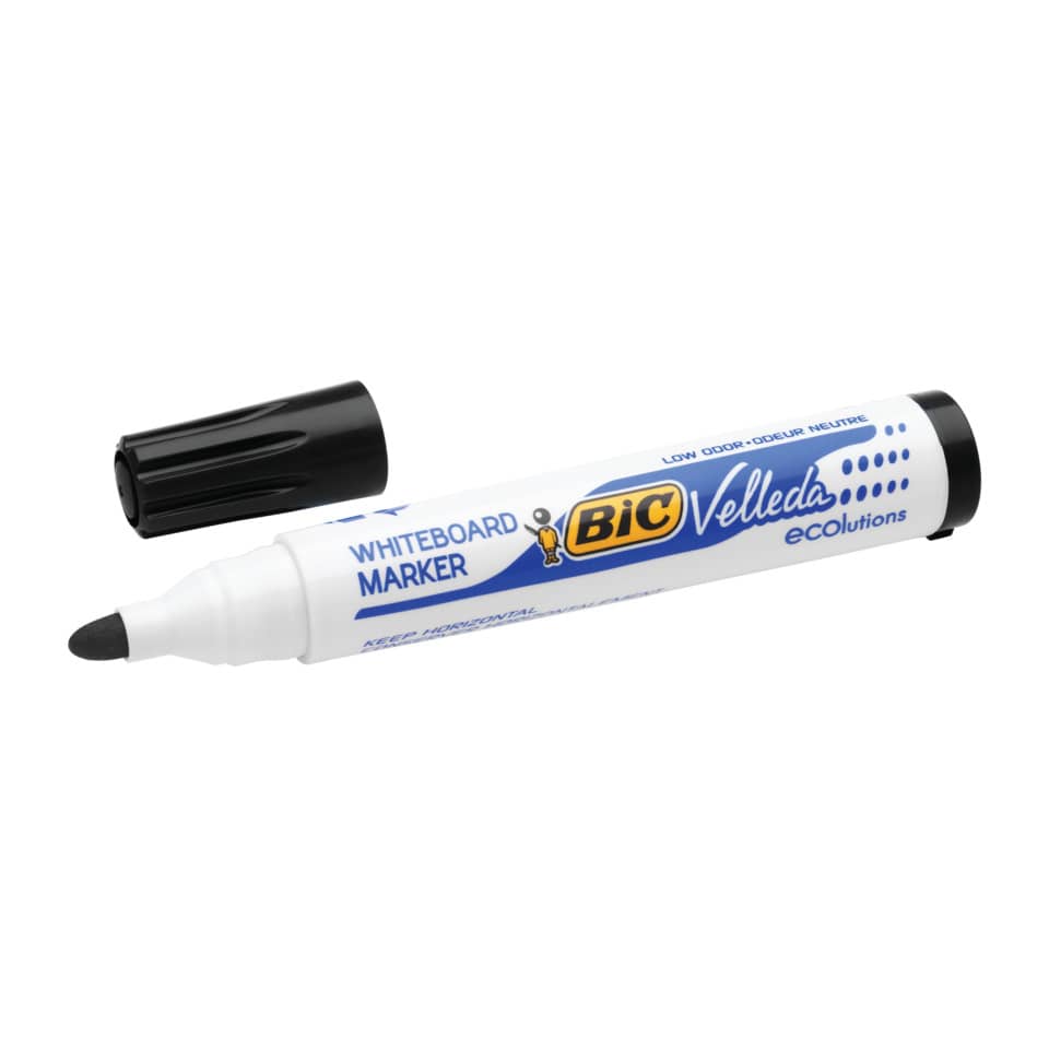 Marcatore per lavagne bianche BIC Velleda 1701 punta conica 1,5 mm nero 904937