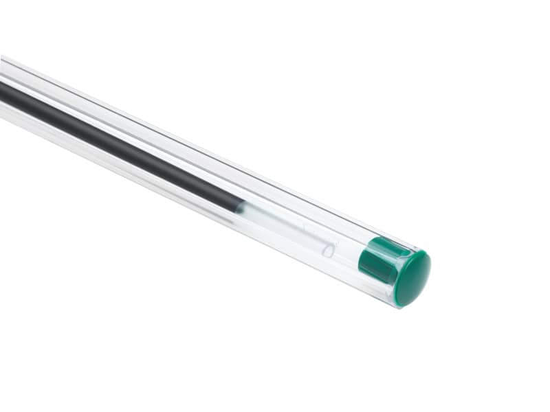 Penna a sfera BIC Cristal M 1 mm verde  Conf. 50 pezzi - 8373629