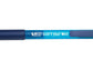 Penna a sfera a scatto BIC SoftFeel Clic Grip M 1 mm blu Conf. 12 pezzi - 837398