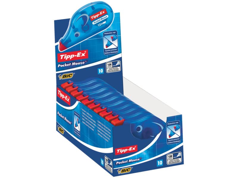 Correttore a nastro TIPP-EX Pocket Mouse 4,2 mm x 10 m 8207892