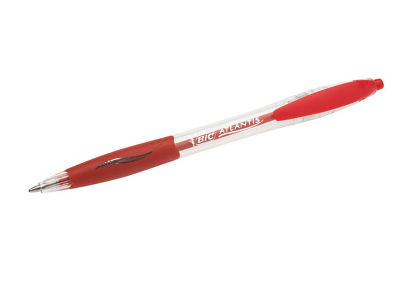 Penna a sfera a scatto BIC Atlantis Classic NF M 1 m rosso 8871331