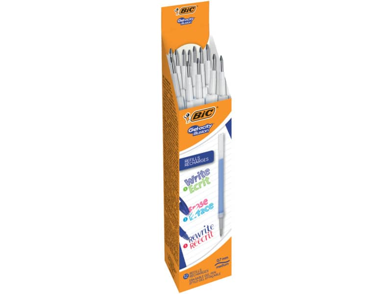 Refill per penne roller BIC Gel-ocity Illusion M 0,7 mm blu 944097