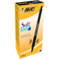 Penna a sfera a scatto BIC SoftFeel Clic Grip M 1 mm nero Conf. 12 pezzi - 837397