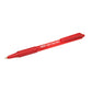 Penna a sfera a scatto BIC SoftFeel Clic Grip M 1 mm rosso Conf. 12 pezzi - 837399