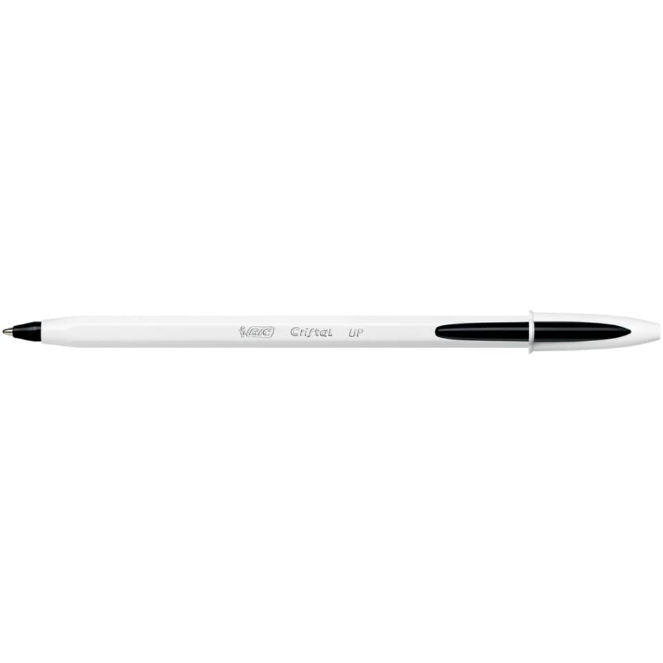 Penna a sfera con cappuccio BIC Cristal UP M 1,2 mm nero 949880