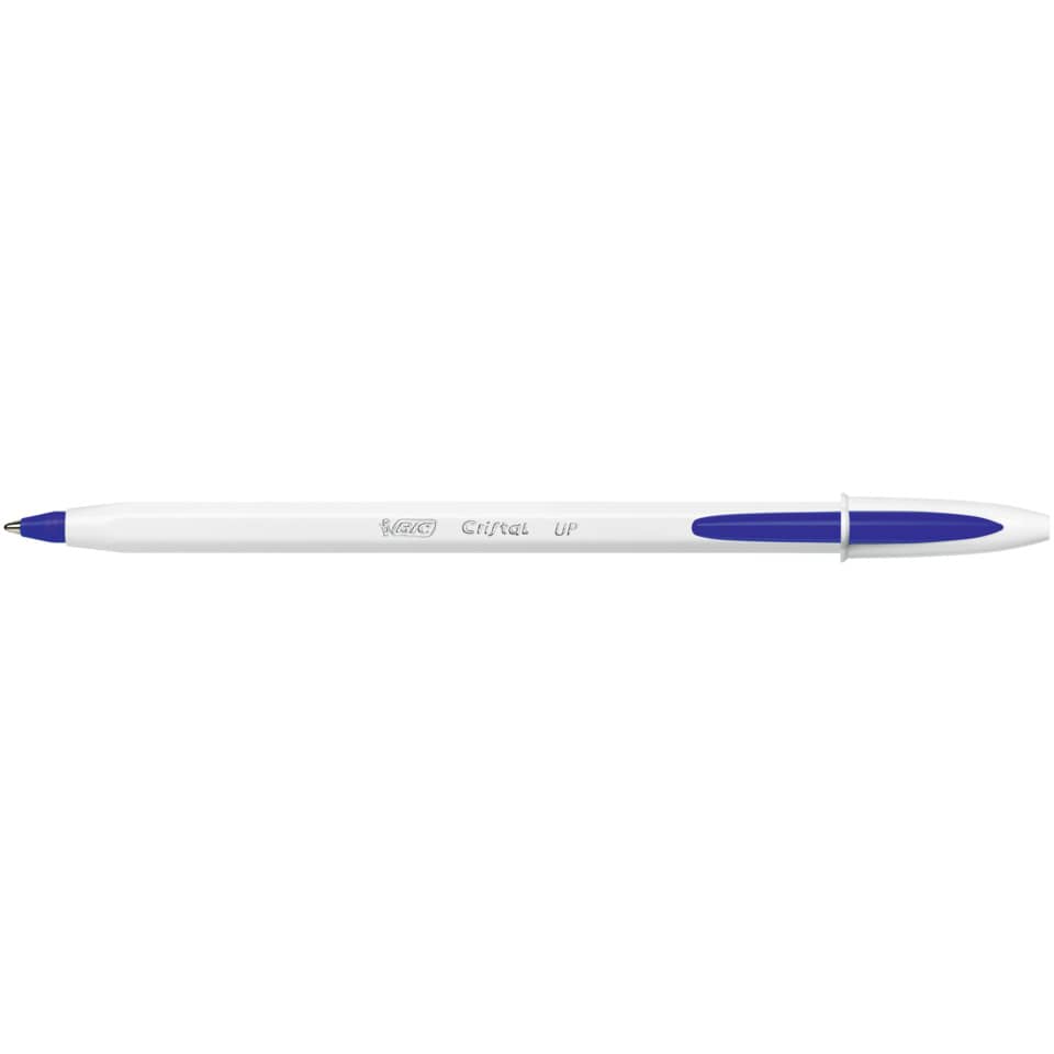 Penna a sfera con cappuccio BIC Cristal UP M 1,2 mm blu 949879