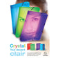 Scatola archivio Exacompta Crystal Clear trasparente dorso 2,5 cm - 24x32 cm 5962E