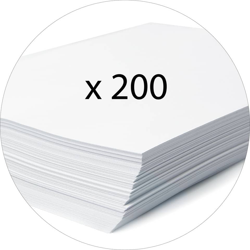 Scatola archivio Exacompta Crystal Clear trasparente dorso 2,5 cm - 24x32 cm 5962E