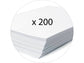 Scatola archivio Exacompta Crystal Clear trasparente dorso 2,5 cm - 24x32 cm 5962E