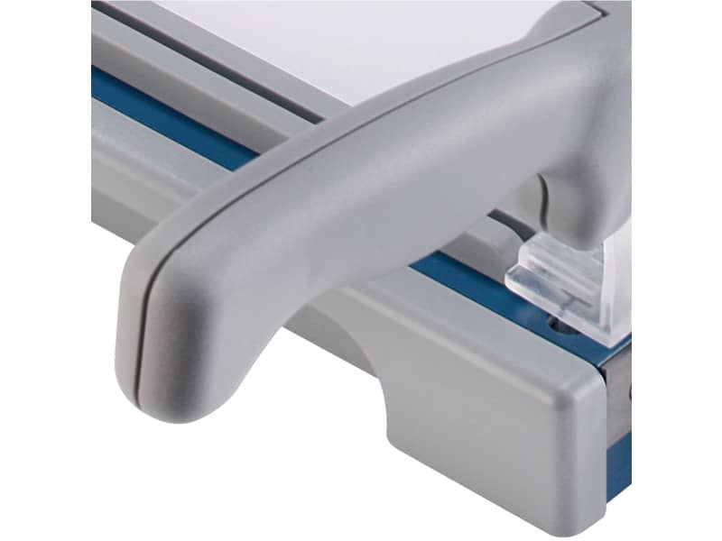 Taglierina a leva Dahle con pressino manuale max 15 fogli - luce 330-1,5 mm blu  R000533