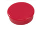 Magneti Dahle rotondi Ø 38 mm rosso altezza 13,5 mm - forza 25 N - conf. 10 pezzi - R955383x10