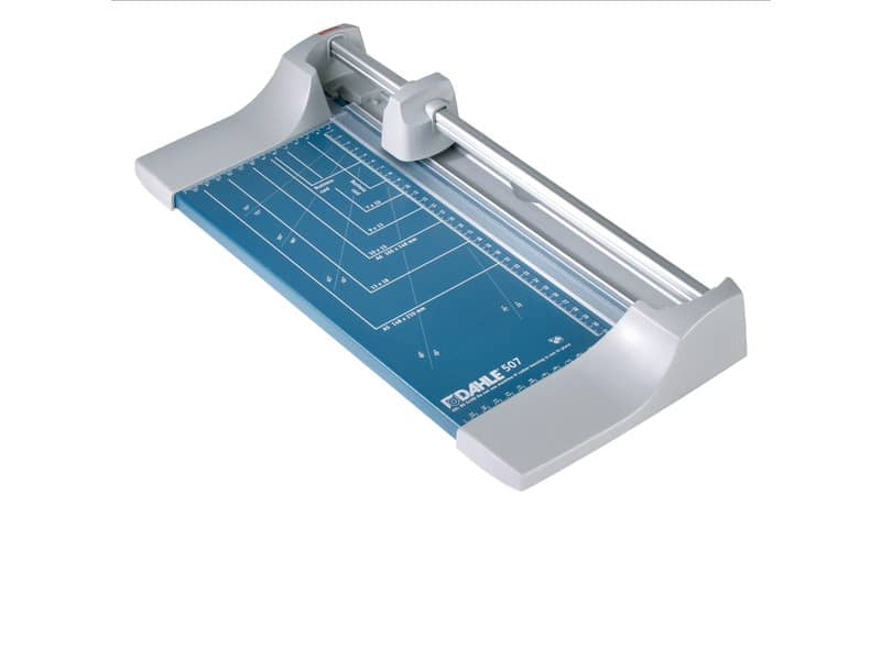 Taglierina a rullo Dahle Hobby pressino automatico max 8 fogli - luce 320-0,8 mm blu R900507