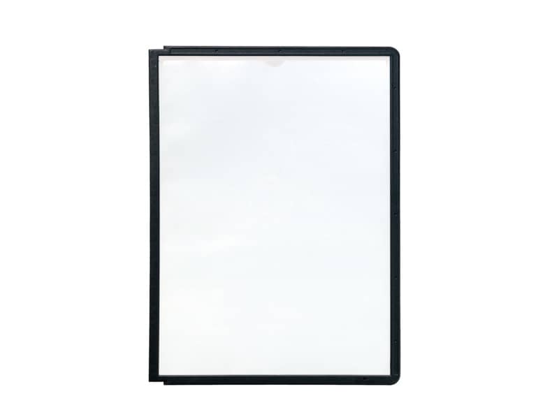 Pannelli espositivi DURABLE SHERPA® A4 polipropilene nero conf. da 5 - 560601