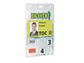 Portanomi DURABLE per eventi trasparente inserti f.to A6 105x148 mm conf. 20 - 852619