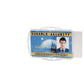 Portabadge DURABLE rigido fronte aperto polistirene trasparente 2 badge 54x87mm conf. 10 - 891919