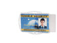 Portabadge DURABLE rigido fronte aperto polistirene trasparente 2 badge 54x87mm conf. 10 - 891919