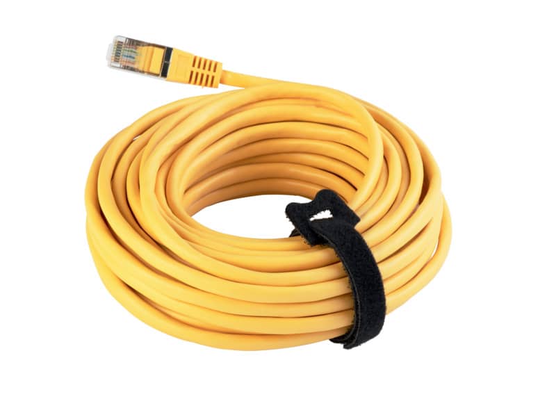 Fascette fermacavi a strappo con asola DURABLE CAVOLINE GRIP TIE 20x1 cm nero Conf. 5 pezzi - 503601