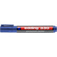Marcatore permanente edding 330 punta scalpello 1-5 mm blu 4-330003
