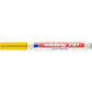 Marcatore a vernice edding 751 punta conica 1-2 mm giallo 4-751005