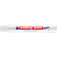 Marcatore a cera edding 950 punta conica 10 mm bianco 4-950049