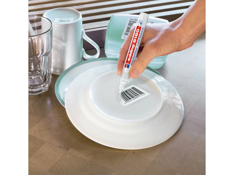 Rimuovi etichette edding  4-8180-1-4