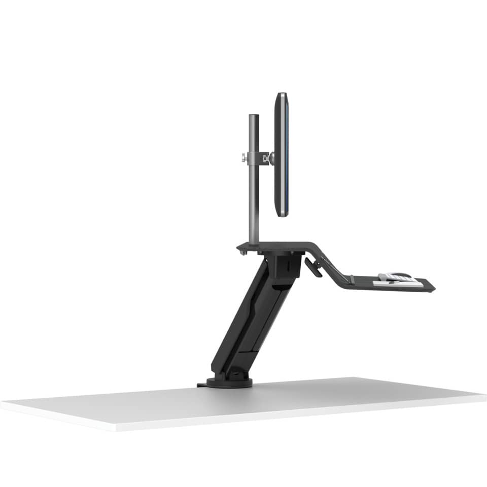 Postazione di lavoro Fellowes Lotus™ RT Sit-Stand - singolo nero 8081501