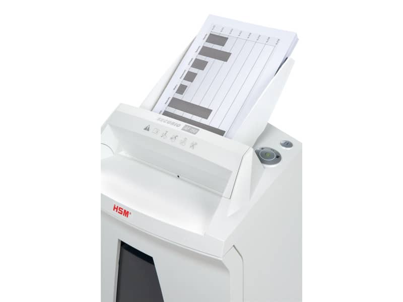 Distruggidocumenti uso frequente HSM SECURIO AF150 P-6 34 L - taglio a microframmenti 0,78x11 mm bianco 2085111