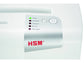 Distruggidocumenti uso moderato HSM SHREDSTAR X13 - P-4 - 23 L - taglio a frammenti 4x37 mm bianco/argento 1057121