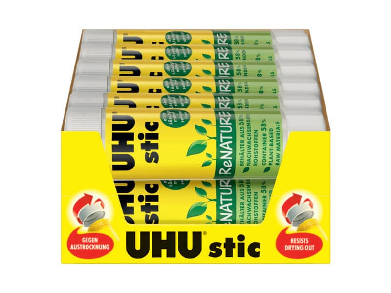 Colla stick UHU Stic ReNATURE  40 gr - D1400