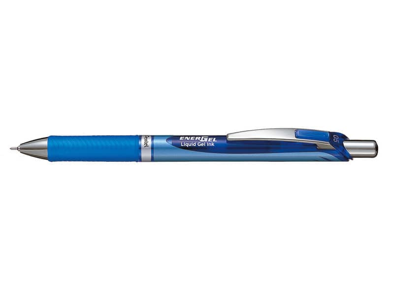 Roller a scatto Pentel EnerGel XM Click 0,5 mm blu BLN75-CO