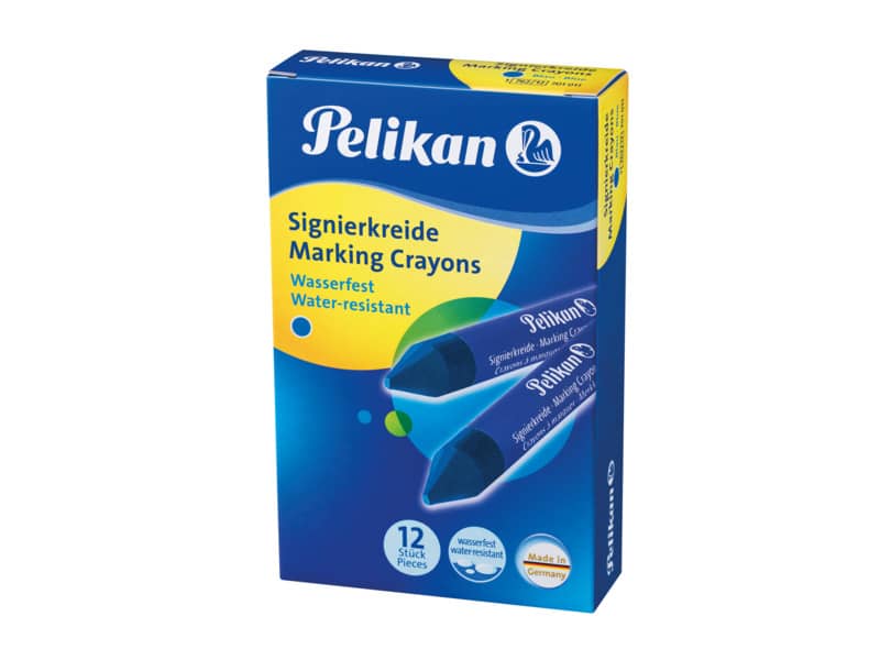 Pastello industriale Pelikan 762 blu  conf. da 12 - 701011