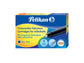 Cartucce di inchiostro Pelikan km/5 con punta roller blu astuccio da 5 - 943399