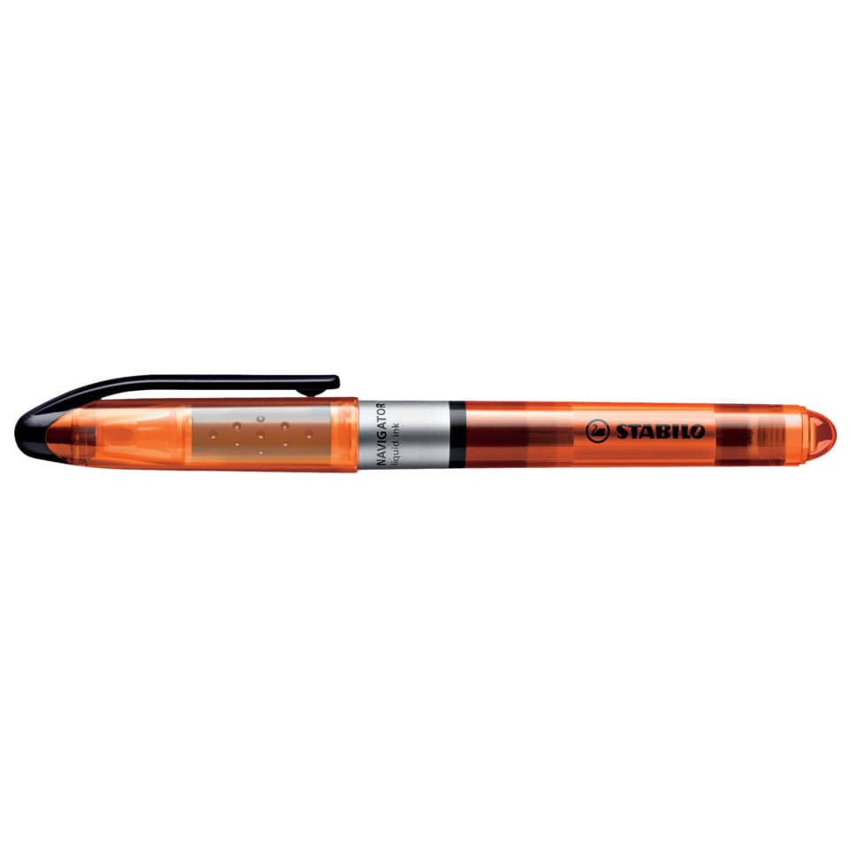 Evidenziatore Stabilo Navigator 1-4 mm arancio 545/54