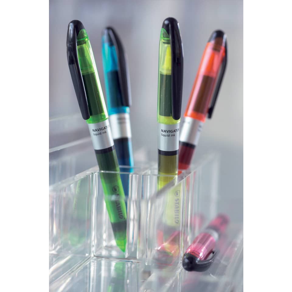 Evidenziatore Stabilo Navigator 1-4 mm giallo 545/24