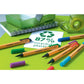 Penna con punta in fibra Stabilo GREENpoint 0,8 mm blu 6088/41