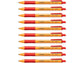 Penna a sfera a scatto Stabilo Pointball  0,5 mm rosso 6030/40