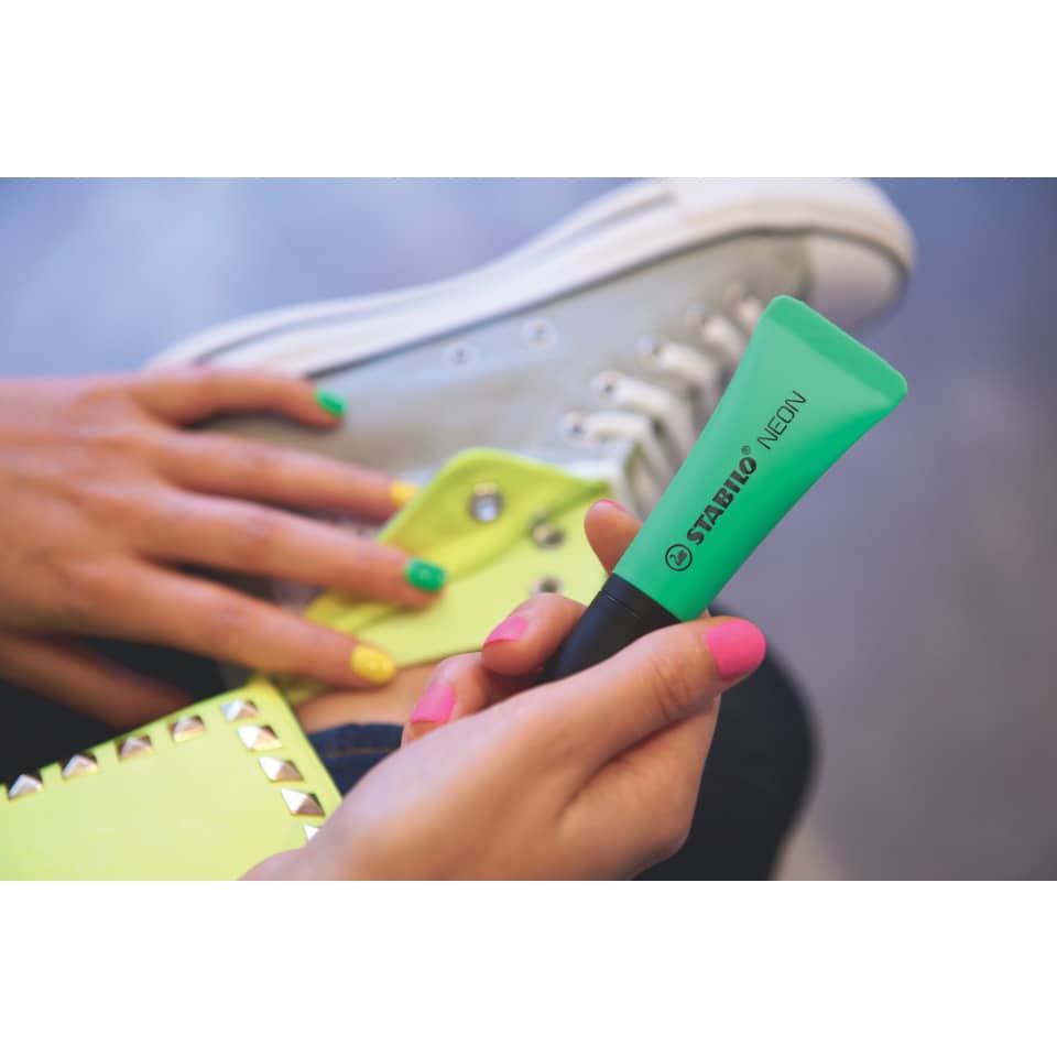Evidenziatore Stabilo Neon 2-5 mm verde  72/33