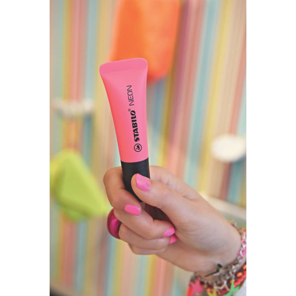 Evidenziatore Stabilo Neon 2-5 mm rosa  72/56