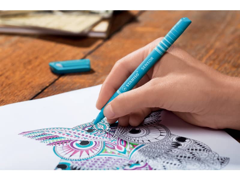 Fineliner Stabilo Sensor 0,3 mm assortiti confezione da 6 - 189/6-01