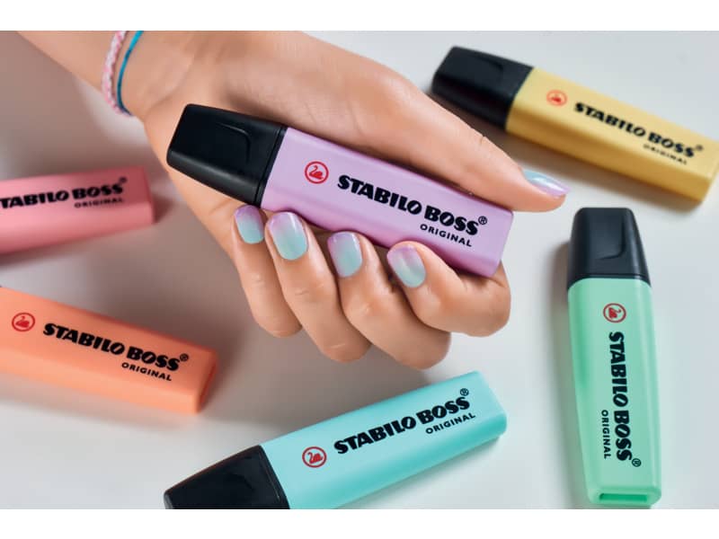 Evidenziatore Stabilo Boss Original Pastel 2-5 mm rosa pesca 70/126
