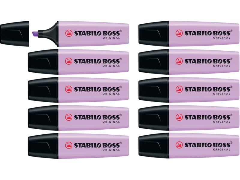 Evidenziatore Stabilo Boss Original Pastel 2-5 mm pastel glicine 70/155