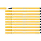 Pennarelli Stabilo Pen 68 1 mm  giallo - 68/44