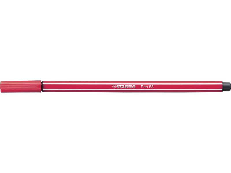 Pennarello Stabilo Pen 68 1 mm  rosso scuro - 68/50