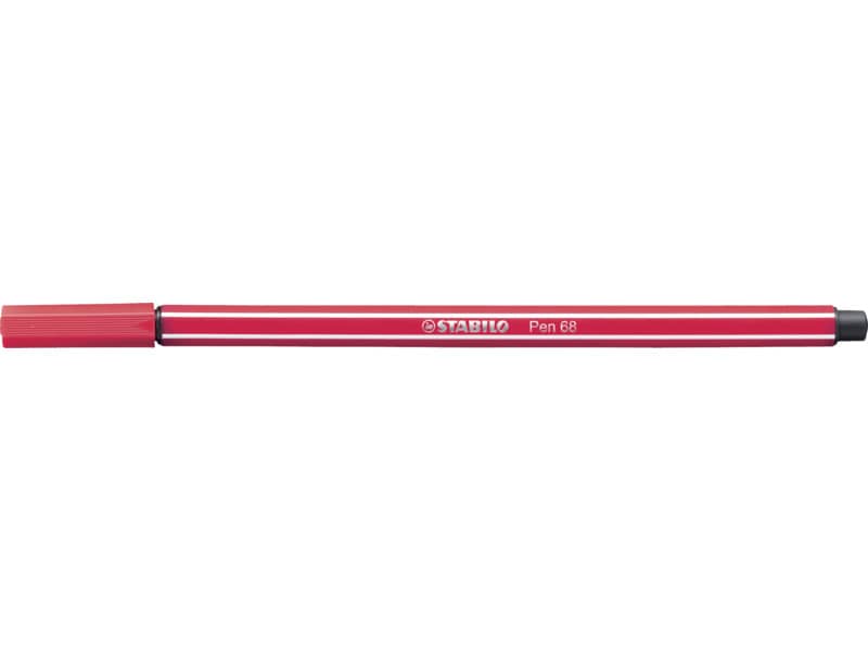Pennarello Stabilo Pen 68 1 mm  rosso scuro - 68/50