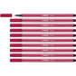 Pennarello Stabilo Pen 68 1 mm  rosso scuro - 68/50
