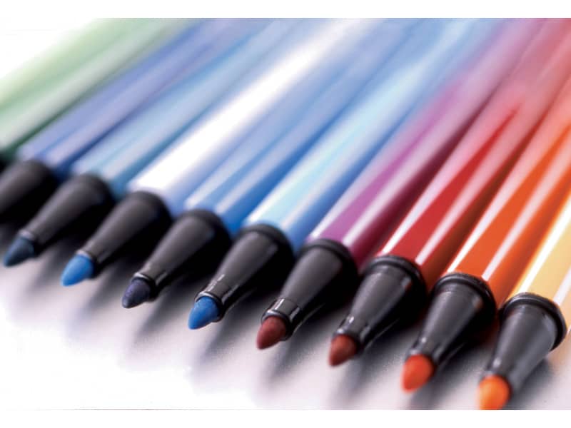 Pennarello Stabilo Pen 68 1 mm  rosso scuro - 68/50
