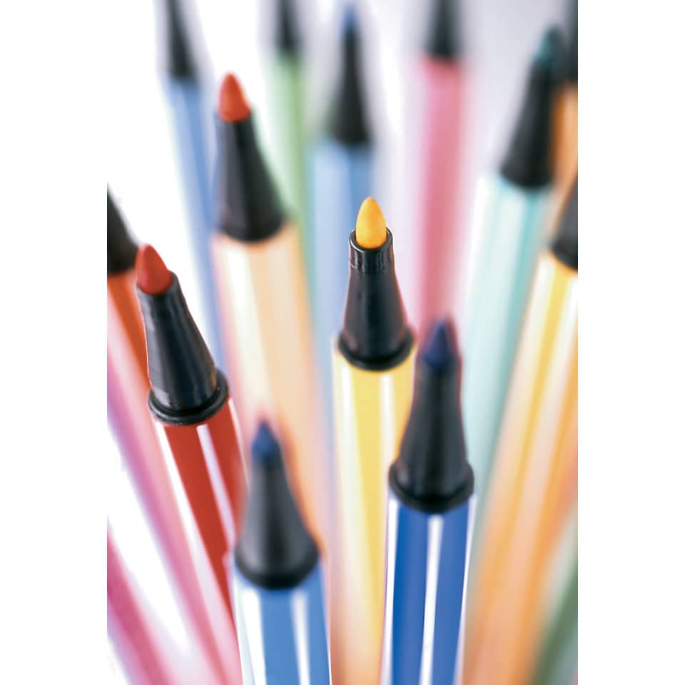 Pennarello Stabilo Pen 68 1 mm  rosso scuro - 68/50