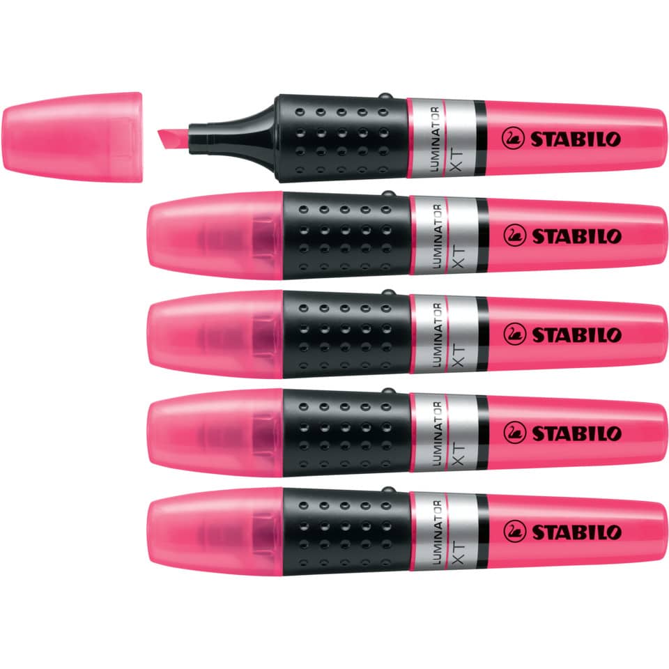 Evidenziatore Stabilo Luminator 2-5 mm rosa 71/56