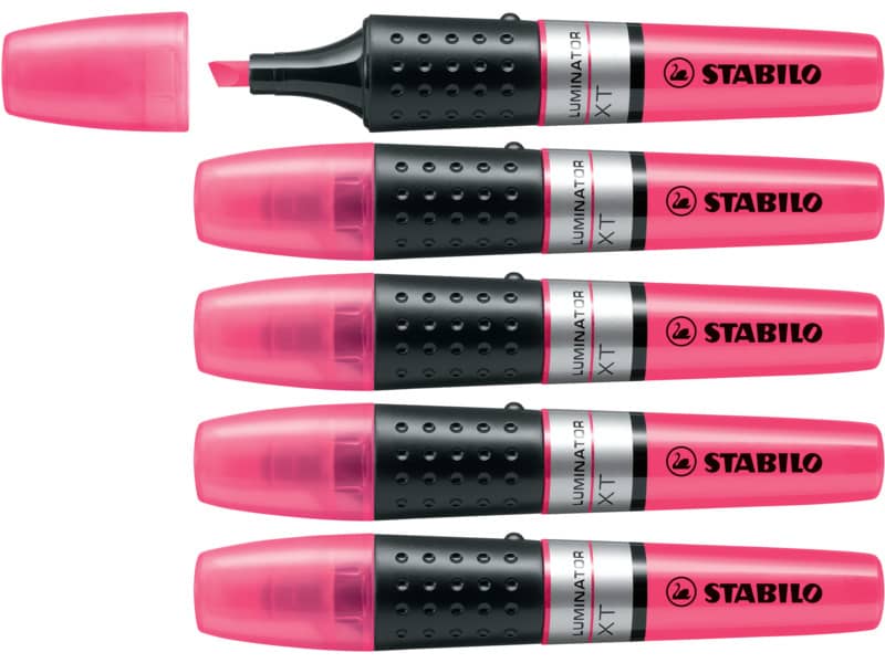 Evidenziatore Stabilo Luminator 2-5 mm rosa 71/56