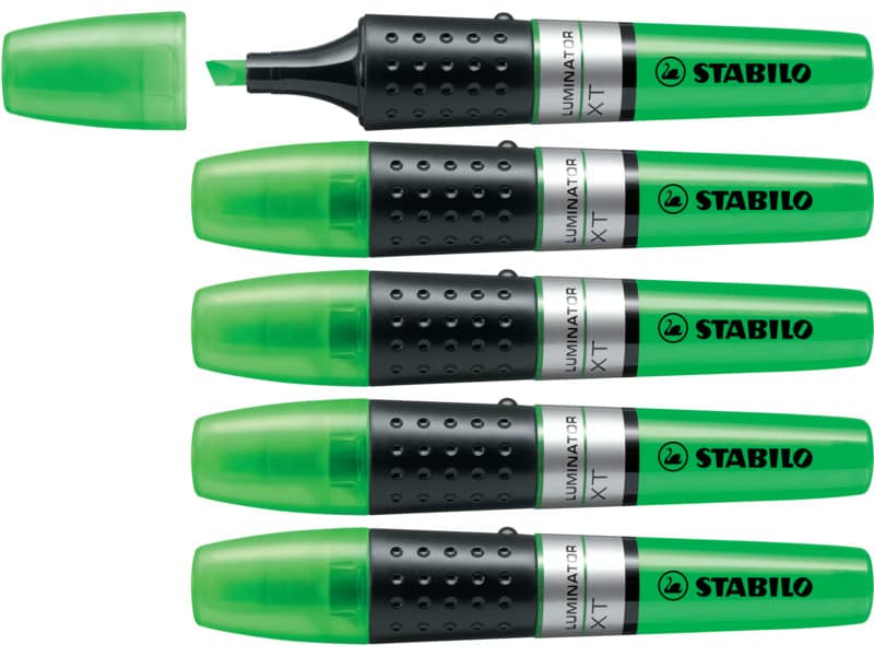 Evidenziatore Stabilo Luminator 2-5 mm verde 71/33